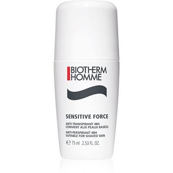 Biotherm Homme Sensitive Force antiperspirant roll-on pro velmi citlivou pokožku  75 ml