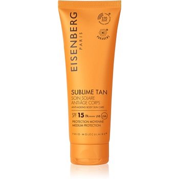 Eisenberg Sublime Tan opalovací krém na tělo s protivráskovým účinkem SPF 15 100 ml