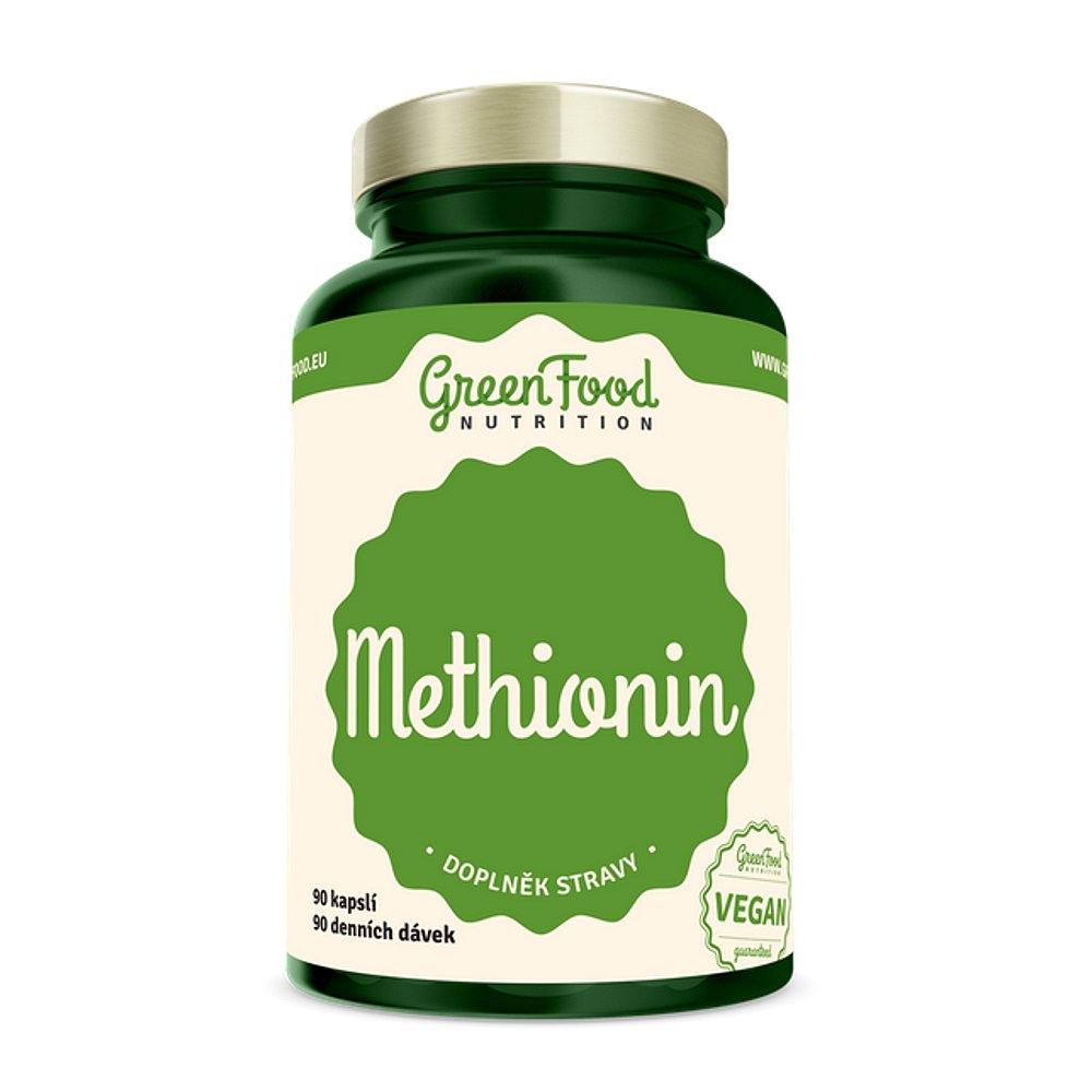 GREENFOOD NUTRITION Methionin 90 kapslí