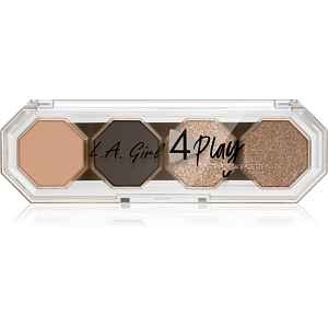 L.A. Girl Cosmetics 4 Play paletka očních stínů odstín Seduce 3.2 g