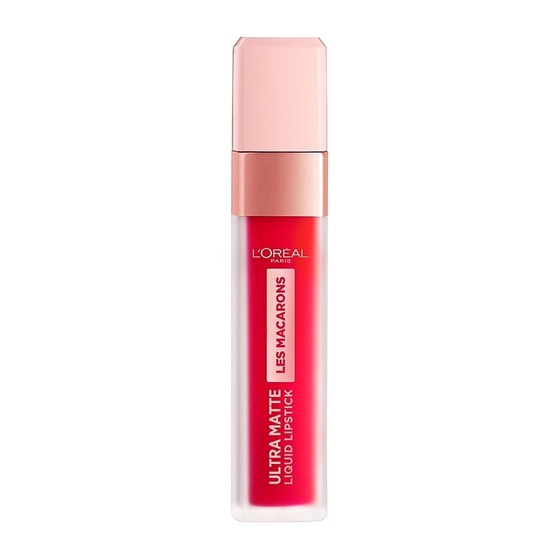 L´Oréal Paris Ultra matná tekutá rtěnka Infaillible Les Macarons 828 Framboise Frenzy 7,6 ml