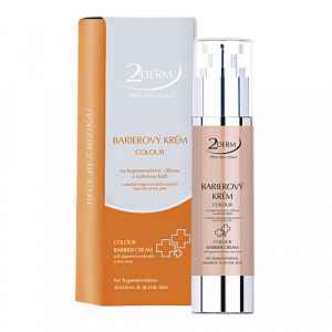 2DERM Barierový krém colour 50ml