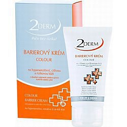 2DERM Barierový krém colour 50ml