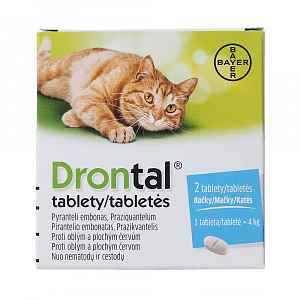 Drontal 2 tablety