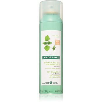 Klorane Kopřiva suchý šampon pro mastné tmavé vlasy 150 ml 150 ml
