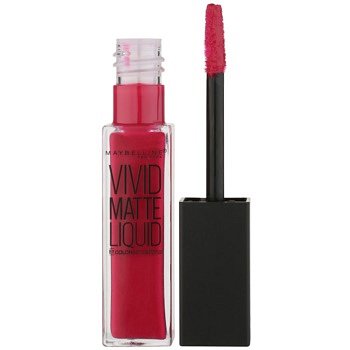 Maybelline Color Sensational Vivid Matte Liquid tekutá rtěnka s matným efektem odstín 40 Berry Boost 8 ml