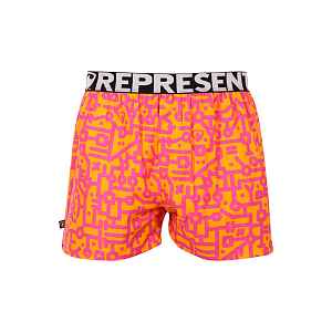 Pánské trenky exclusive Mike elektro map (R2M-BOX-0731) L