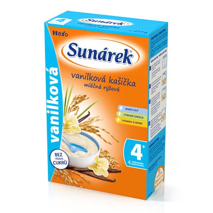 Sunarka vanilková kašička mléčná 225g