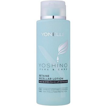 Yonelle Yoshino Pure&Care micelární voda s betainem pro intenzivní hydrataci pleti 400 ml