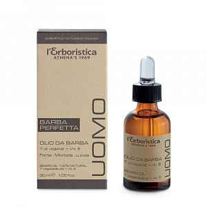 Erboristica UOMO Výživný olej s vitaminem E na vousy 30ml