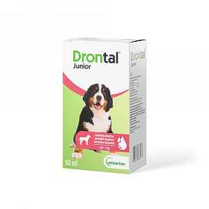 Drontal JUNIOR suspenze 50ml + aplikátor
