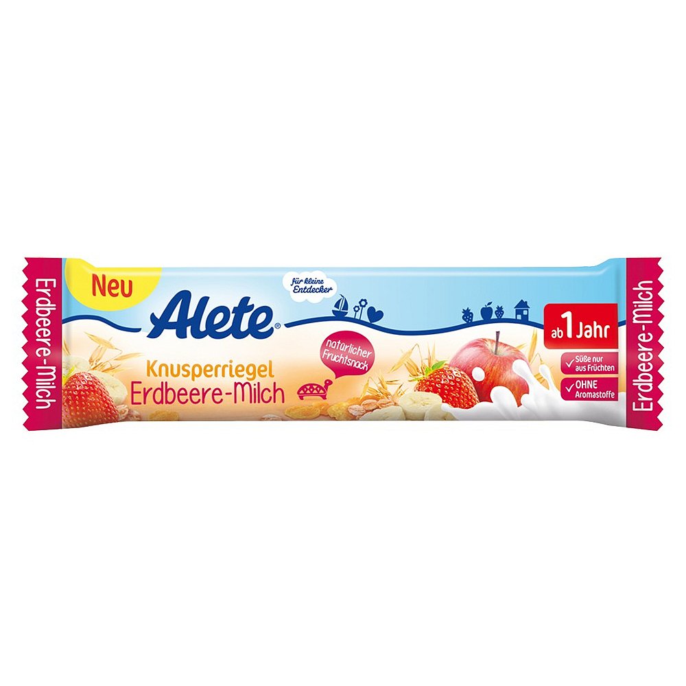 ALETE Tyčinka Jahodovo-mléčná  25 g