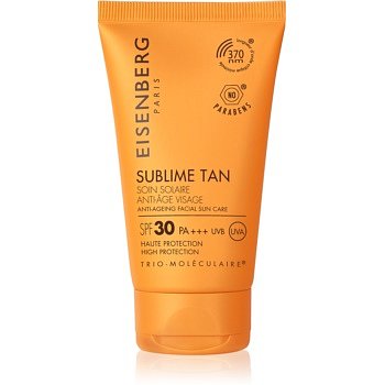 Eisenberg Sublime Tan opalovací krém na obličej s protivráskovým účinkem SPF 30 50 ml