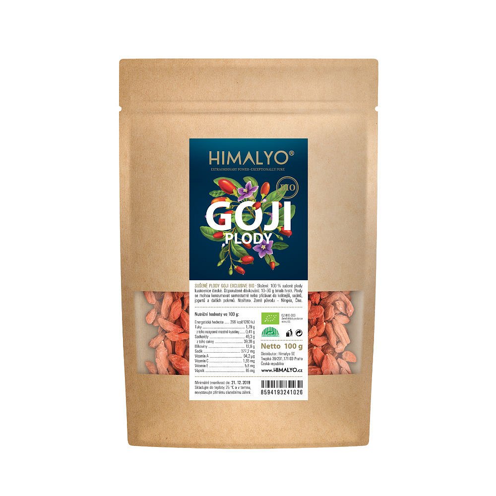 HIMALYO Goji Exclusive Bio sušené plody 100 g