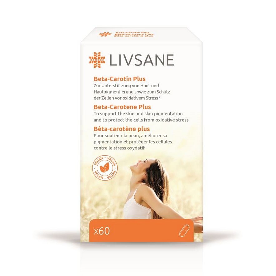 LIVSANE Betakaroten PLUS cps.60