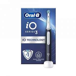 Oral-B iO Series 3 Black magnetický kartáček - 100 dní na vyzkoušení zboží