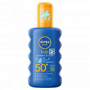 Nivea Dětský barevný sprej na opalování OF 50+ 200ml