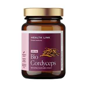 HEALTH LINK Cordyceps BIO 120 kapslí