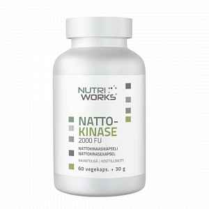 NutriWorks Nattokinase 2000 FU - 60 kapslí