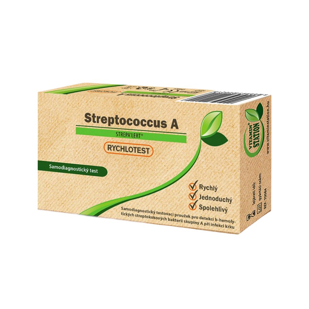 VITAMIN STATION Rychlotest Streptococcus A 1 ks