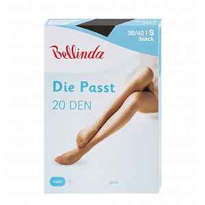 Bellinda Die Passt 20 DEN vel. S punčochové kalhoty černé