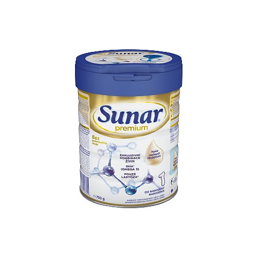 Sunar Premium 1, Od narození, 700g