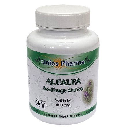Uniospharma Alfalfa 600 mg tablety 90
