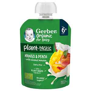 Gerber Kapsička Mango Brosk.s Kok.mlék.bio 80g 6m+