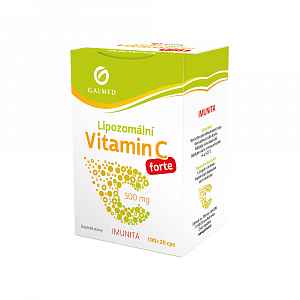 Galmed Vitamin C lipozomální forte 500 mg 100+20 kapslí