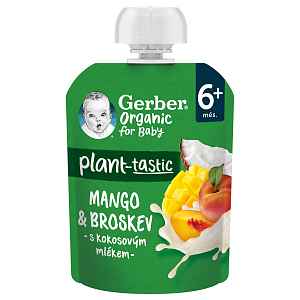 Gerber Kapsička Mango Brosk.s Kok.mlék.bio 80g 6m+