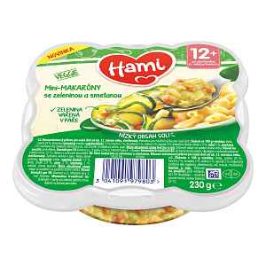 Hami Mini-makaróny se zeleninou a smetanou 230 g
