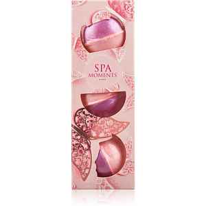 Spa Moments Bath Bombs Marshmallow šumivé koule do koupele s bambuckým máslem