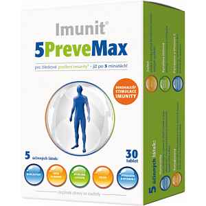 5 PreveMax Imunit nukleotidy+betaglukan tablety 30