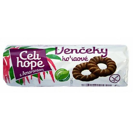 Celi Hope kakaové věnečky - s amarantem 100g