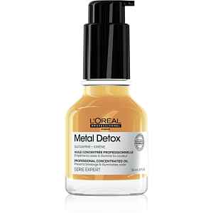 L’Oréal Professionnel Serie Expert Metal Detox vyživující olej na vlasy proti lámavosti vlasů 50 ml
