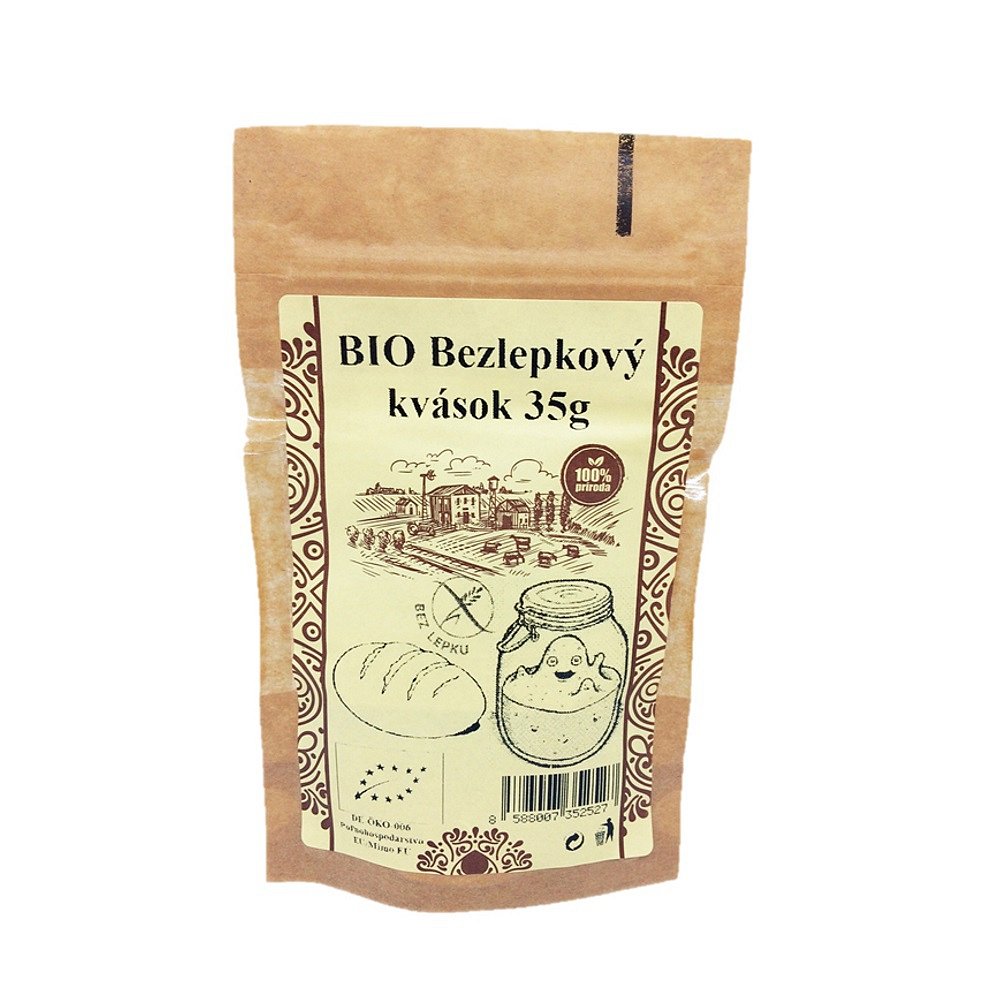 NAJTELO Bezlepkový kvásek 35 g BIO
