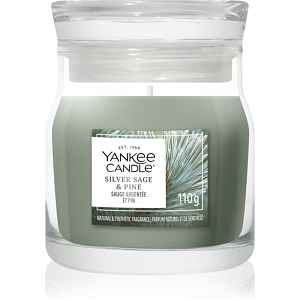 Yankee Candle Silver Sage & Pine vonná svíčka Signature 110 g