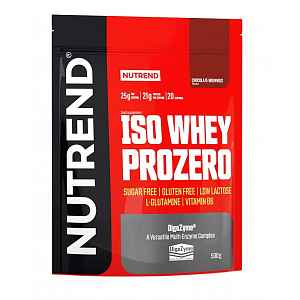 Nutrend ISO Whey prozero slaný karamel 500g