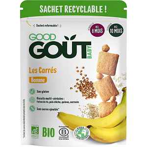 Good Gout BIO Banánové polštářky 50g