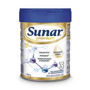 Sunar Premium 3, Od ukončeného 12. měsíce, 700g