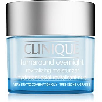 Clinique Turnaround noční revitalizační krém pro suchou a smíšenou pleť  50 ml