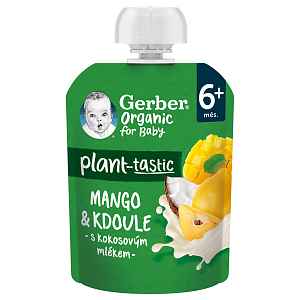 Gerber Kapsička Mango Kdoule S Kok.ml.bio 80g 6m+