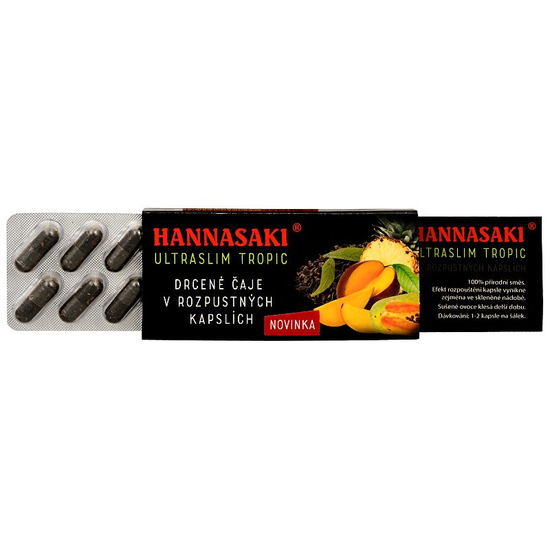 Hannasaki UltraSlim - Tropic - cestovní balení 10 x 1 g