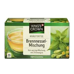 King's Crown Bylinkový čaj s listy kopřivy 30 g