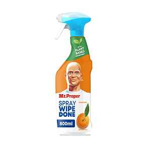 Mr. Proper Kitchen Mandarine Wipe Done odmašťovací čisticí sprej 800 ml