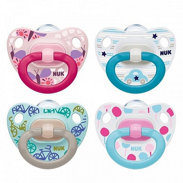 NUK Dudlík Happy Days SI V3(18m+) 1ks BOX 739488