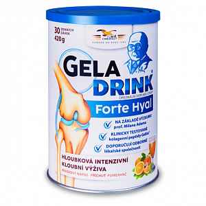 GELADRINK FORTE HYAL prášek 420g POMERANČ