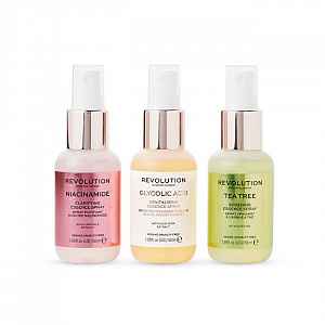 Revolution Sada mini sprejů Mini Essence Spray Kit: So Soothing 3 x 50 ml