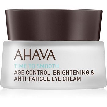 Ahava Time To Smooth hydratační oční krém s vyhlazujícím efektem  15 ml