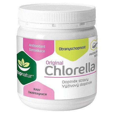 Chlorella TOPNATUR v prášku 150g